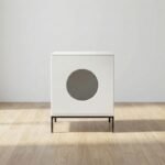 เฟอร์นิเจอร์แมว 2-in-1 รุ่น Cube Home ใช้วางของด้านบนและแมวนอนด้านล่างได้